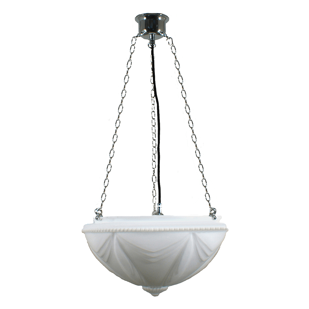 Lode Lighting Indoor Pendants 3 Chain Suspension Pendant Light With 14" Empire Lights-For-You 3010005