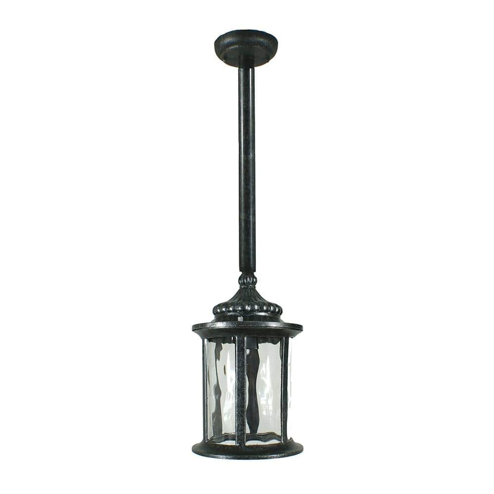 Lode Lighting Indoor Pendants Argyle Rod Pendant Light in Antique Black Lights-For-You 1000052