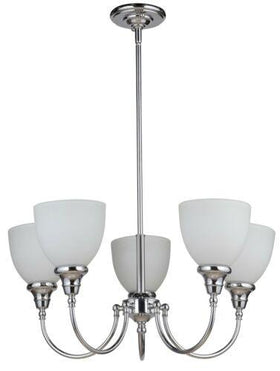 Lode Lighting Indoor Pendants Benson 5lts Pendant Light Chrome Facing Upward Lights-For-You 1001172