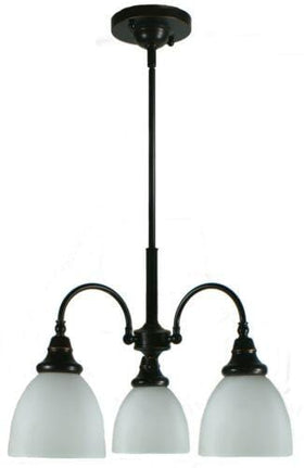Lode Lighting Indoor Pendants Benson Down Pendant Light 3Lt Bronze Lights-For-You 1001173