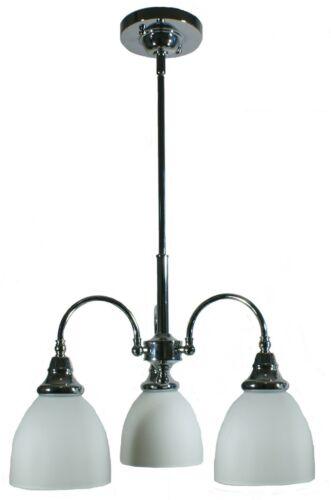 Lode Lighting Indoor Pendants Benson Down Pendant Light 3Lt Chrome Lights-For-You 1001174
