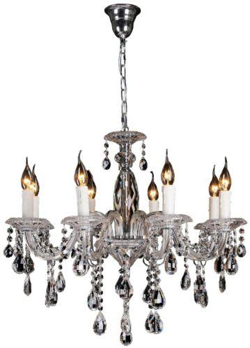LODE LIGHTING Indoor Pendants Chrome BERLIN 8LT CRYSTAL - PENDANT with beautiful design by LODE LIGHTING Lights-For-You PDT3149CHD8
