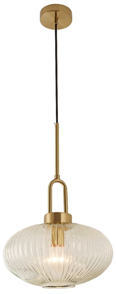 Lode Lighting Indoor Pendants CAPE SINGLE 1LT SATIN BRASS - PENDANT with beautiful design by Lode Lighting Lights-For-You 1001080