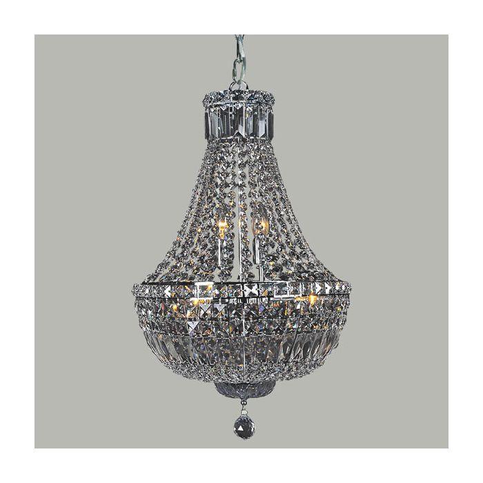 Lode Lighting Indoor Pendants Classique Large 6 Light Crystal Pendant Light Lights-For-You 1000111