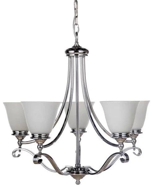 Lode Lighting Indoor Pendants DALLAS 5LT CHROME - PENDANT with beautiful design by Lode Lighting Lights-For-You 1000126