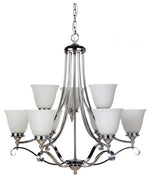 Lode Lighting Indoor Pendants DALLAS 9LT/2TIER CHROME - PENDANT by Lode Lighting Lights-For-You 1000128