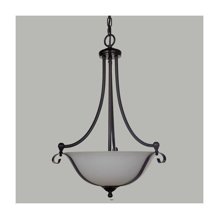 Lode Lighting Indoor Pendants Dallas Chain Pendant in 2Lt Light in Bronze Lights-For-You 1000139