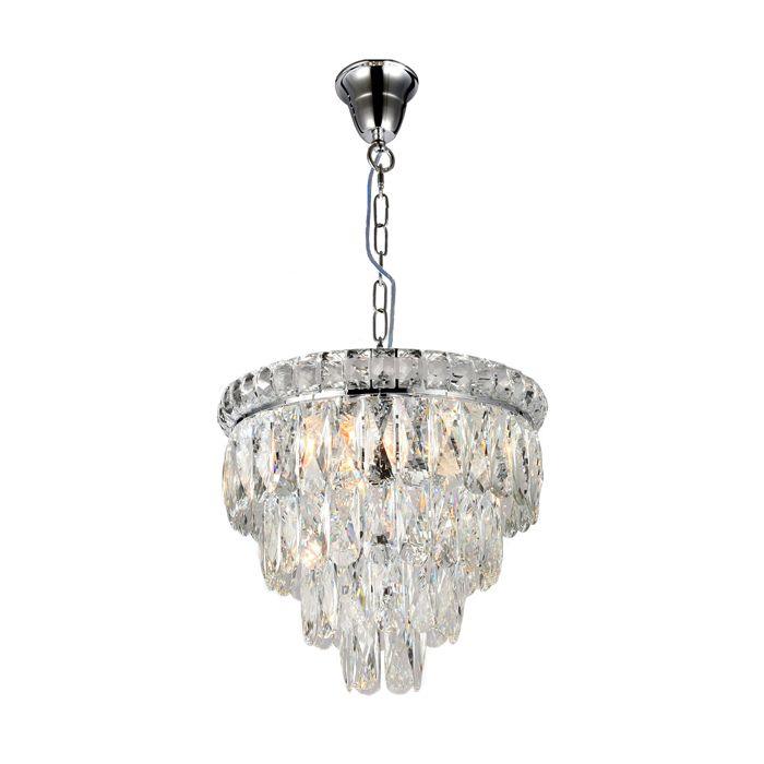 Lode Lighting Indoor Pendants Emporia 3 Light Crystal Pendant Light Lights-For-You 1001177