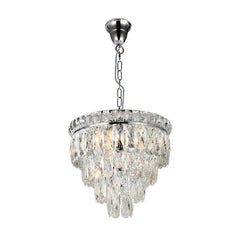 Lode Lighting Indoor Pendants Emporia 3 Light Crystal Pendant Light Lights-For-You 1001177