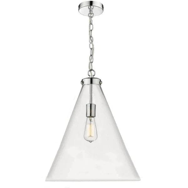 Lode Lighting Indoor Pendants GATSBY SINGLE 1LT CHROME - PENDANT Lights-For-You 1000218