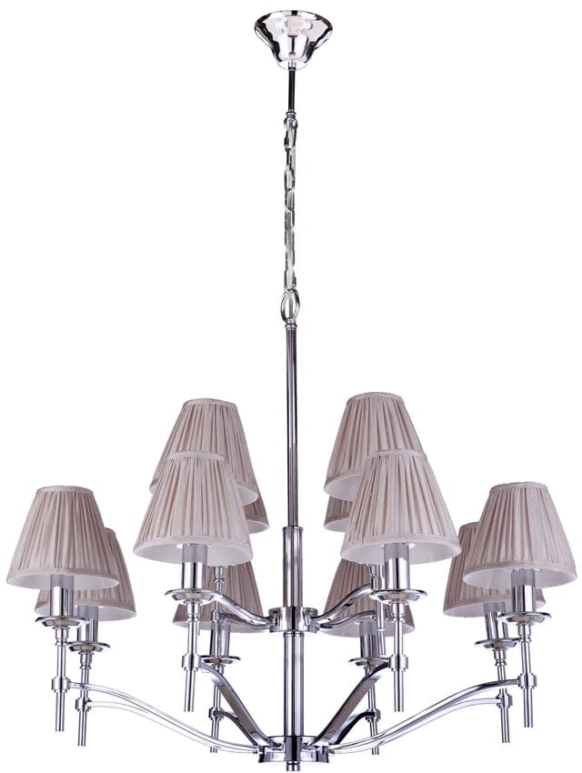 Lode Lighting Indoor Pendants HILTON 12LT/2TIER CHROME - PENDANT by Lode Lighting Lights-For-You PDT3239CHD8
