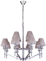 Lode Lighting Indoor Pendants HILTON 12LT/2TIER CHROME - PENDANT by Lode Lighting Lights-For-You PDT3239CHD8