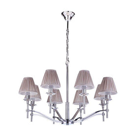 Lode Lighting Indoor Pendants HILTON 8LT CHROME - PENDANT with beautiful design by Lode Lighting Lights-For-You 1001228
