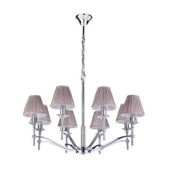 Lode Lighting Indoor Pendants HILTON 8LT CHROME - PENDANT with beautiful design by Lode Lighting Lights-For-You 1001228
