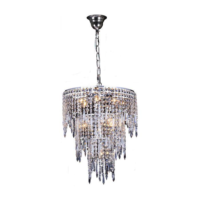 Lode Lighting Indoor Pendants HOLLYWOOD LARGE 11LT - 3TIER CRYSTAL PENDANT by Lode Lighting Lights-For-You PDT3233CHD8