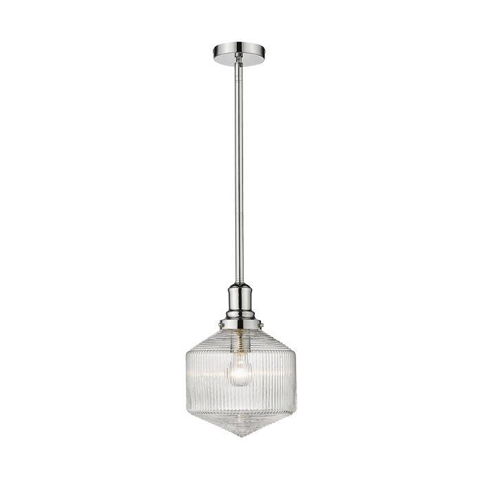 Lode Lighting Indoor Pendants JEFFERSON SINGLE 1LT CHROME - PENDANT Lights-For-You 1001252