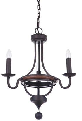 Lode Lighting Indoor Pendants Lakewood Pendant Light 3Lt Bronze Lights-For-You 1001292