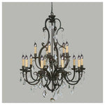 Lode Lighting Indoor Pendants Louis 15th 15 Light Crystal Pendant Light Lights-For-You 1000294