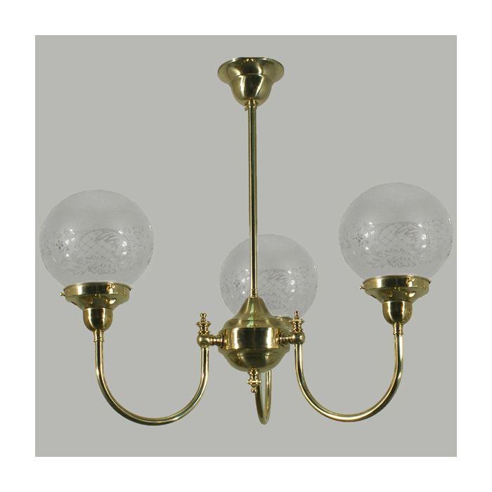 Lode Lighting Indoor Pendants Luke 3 Light Pendant Light Brass Lights-For-You 3000189