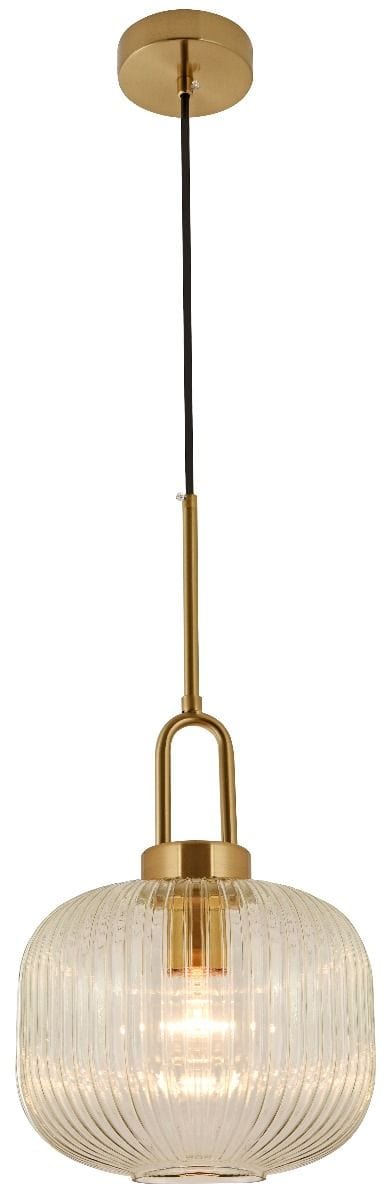 LODE LIGHTING Indoor Pendants Satin Brass MAIN SINGLE 1LT SATIN BRASS - PENDANT with beautiful design by Lode Lighting Lights-For-You PDT1252SBD8