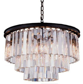 Lode Lighting Indoor Pendants Odeon Large 6 Light Crystal Pendant Light Lights-For-You 1000137