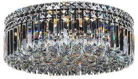Lode Lighting Indoor Pendants ROTONDO CRYSTAL 6 LT LARGE FLUSH with beautiful design by Lode Lighting Lights-For-You 1000426
