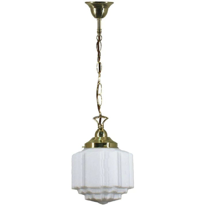 Lode Lighting Indoor Pendants Single Chain Pendant Light With 8" St Kilda Lights-For-You 3000095