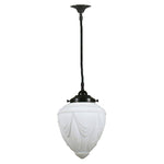 Lode Lighting Indoor Pendants Single Cord Pendant With 8" Empire Opal Matt Glass Lights-For-You 3020069