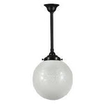 Lode Lighting Indoor Pendants Single Rod Pendant Light With 10" Sphere Lights-For-You 3020099