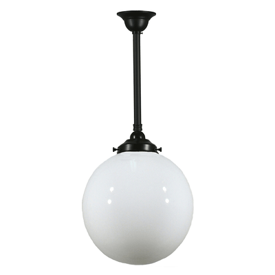 Lode Lighting Indoor Pendants Single Rod Pendant Light With 12" Sphere Lights-For-You 3020103