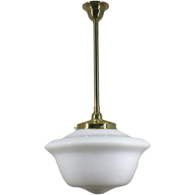 Lode Lighting Indoor Pendants Single Rod Pendant Light With 16" Victorian Lights-For-You 3000287
