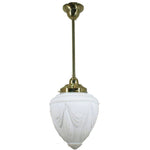 Lode Lighting Indoor Pendants Single Rod Pendant Light With 8" Empire Lights-For-You 3001242