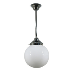 Lode Lighting Indoor Pendants Single Rod Pendant Light With 8" Sphere Lights-For-You 3010178