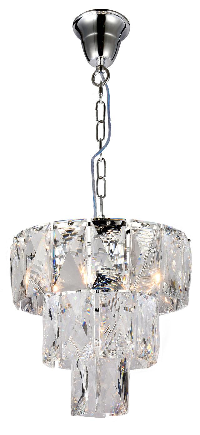 Lode Lighting Indoor Pendants Waterfall 3 Light Crystal Pendant Light Lights-For-You 1001575