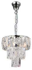 Lode Lighting Indoor Pendants Waterfall 3 Light Crystal Pendant Light Lights-For-You 1001575