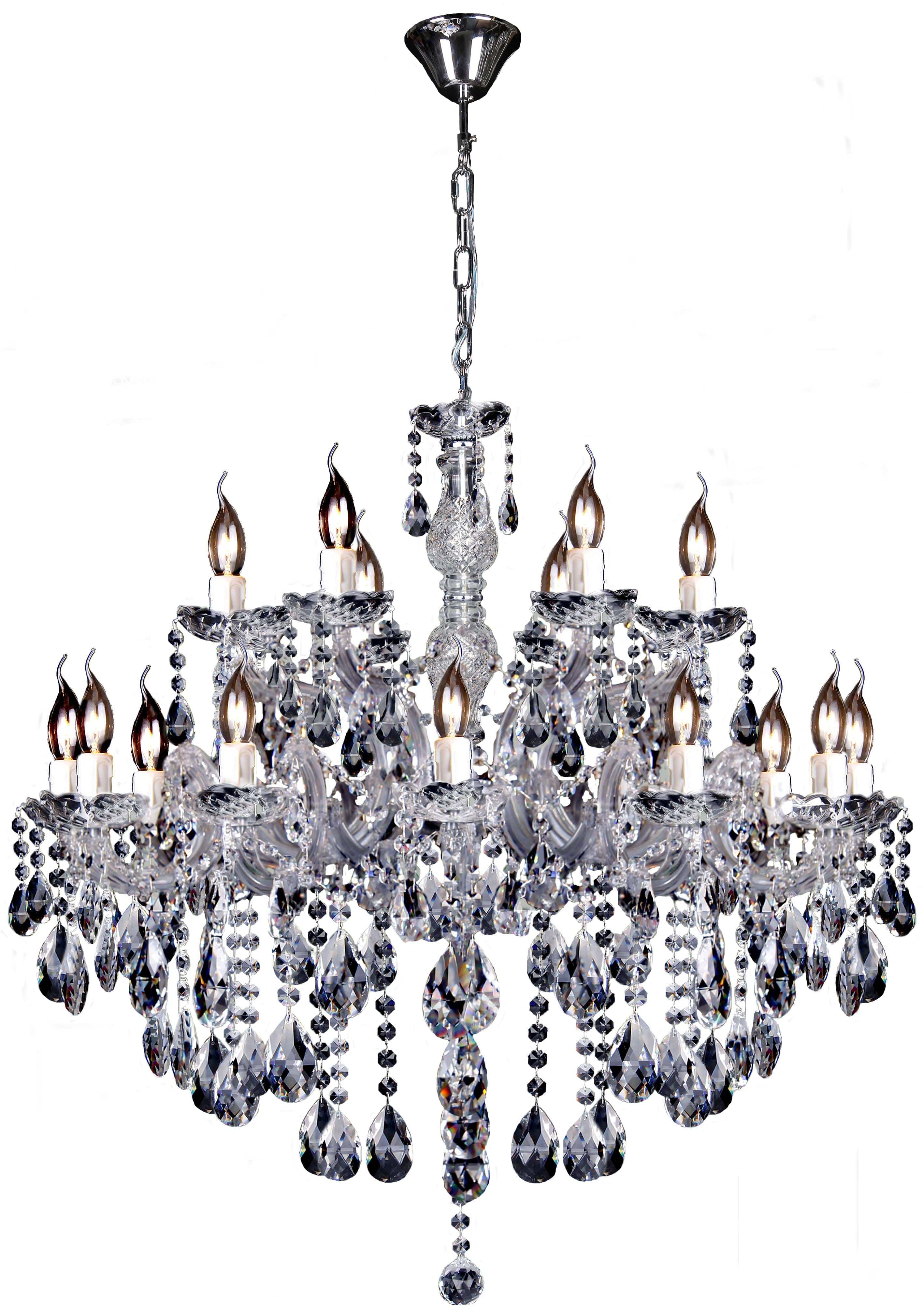 Lode Lighting Indoor Pendants Zurich Crystal Chandelier 18Lt Pendant Light Lights-For-You 1000609