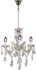 Lode Lighting Indoor Pendants Zurich Crystal Pendant in 3Lt by Lode Lighting Lights-For-You 1000623