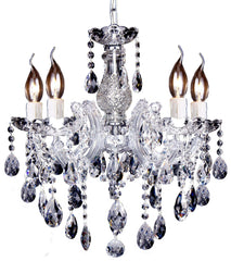 Lode Lighting Indoor Pendants Zurich Crystal Pendant in 5 Lt by Lode Lighting Lights-For-You 1000607