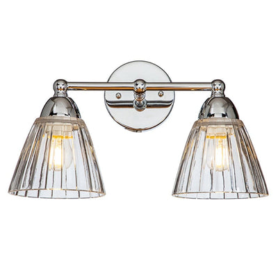Lode Lighting Indoor Wall Lights Summit Indoor Wall Light 2Lt Chrome Lights-For-You 1001481