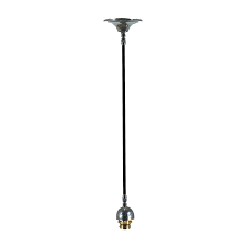 Lode Lighting Lighting Accessories Chrome Single Cloth Cord Suspension Set Complete With Lamp Holder Lights-For-You 3016010
