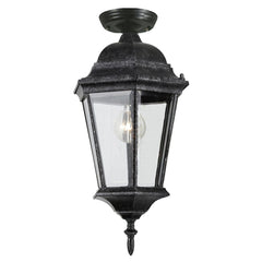 Lode Lighting Outdoor Ceiling Lights Junction Under Eave Light Medium 1Lt Antique Black Lights-For-You 1001241