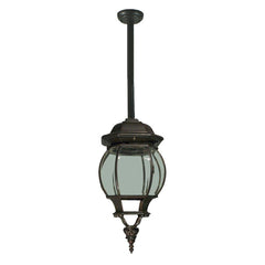 Lode Lighting Outdoor Pendants FLINDERS 1LT CHAIN EXTERIOR PENDANT - ANTIQUE BLACK OR ANTIQUE BRONZE Lights-For-You PDT2186BZD8