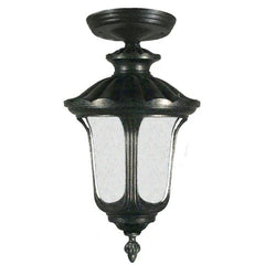 Lode Lighting Outdoor Pendants WATERFORD 1LT SMALL UNDER EAVE EXTERIOR - ANTIQUE BLACK Lights-For-You EXL941BKD8