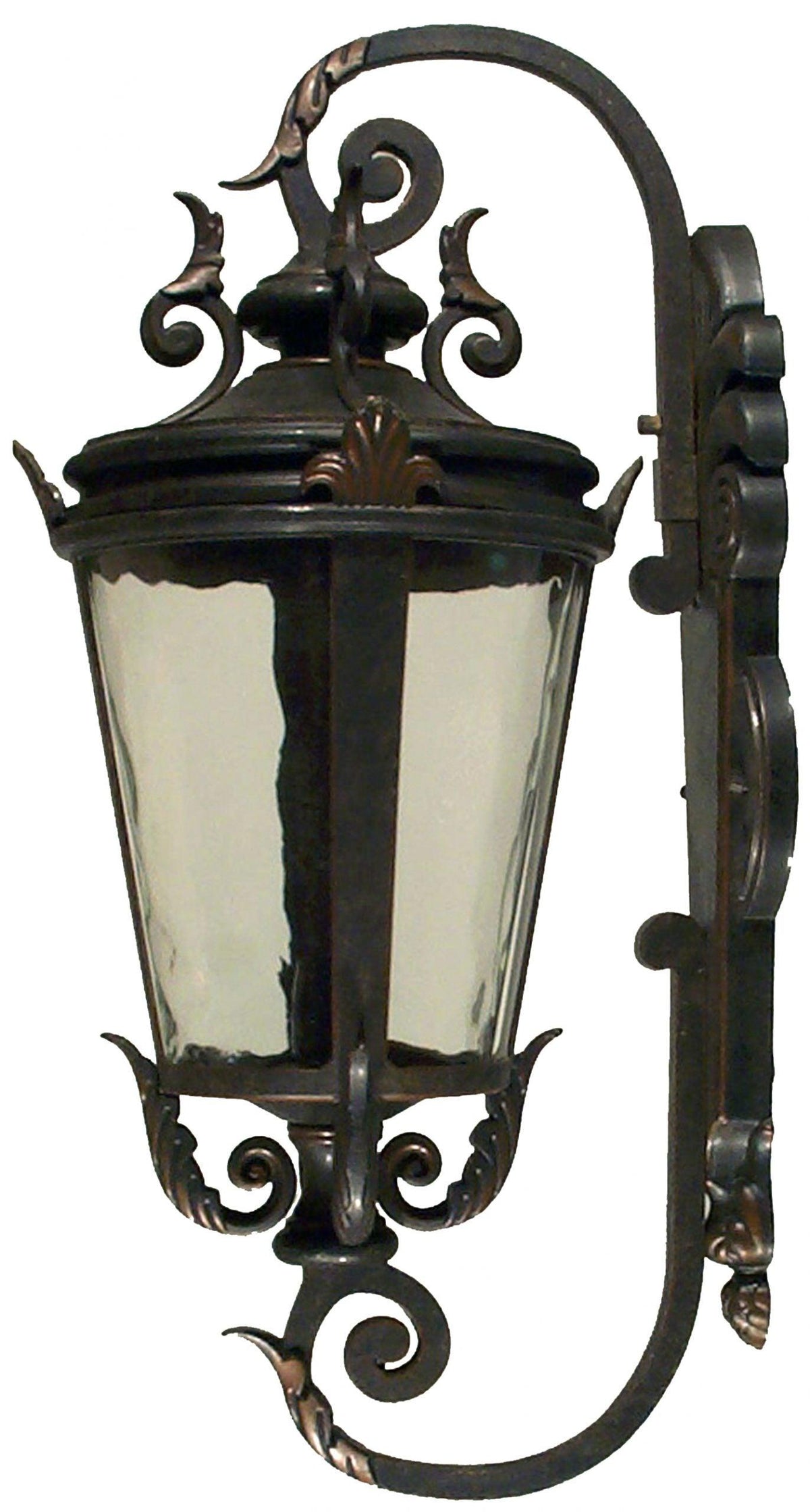 Lode Lighting Outdoor Wall Lights ALBURY 1LT MEDIUM WALL BRACKET EXTERIOR - ANTIQUE BRONZE Lights-For-You EXL915BZD8