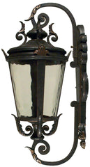 Lode Lighting Outdoor Wall Lights ALBURY 1LT MEDIUM WALL BRACKET EXTERIOR - ANTIQUE BRONZE Lights-For-You EXL915BZD8