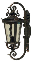 Lode Lighting Outdoor Wall Lights ALBURY 1LT SMALL WALL BRACKET EXTERIOR - ANTIQUE BRONZE Lights-For-You EXL862BZD8