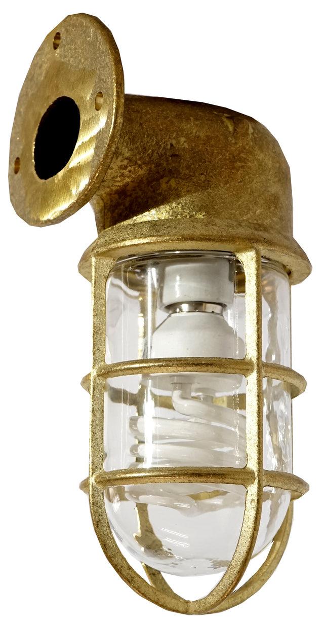 Lode Lighting Outdoor Wall Lights Harbour Outdoor Wall Light 1Lt Solid Brass Lights-For-You 1001202