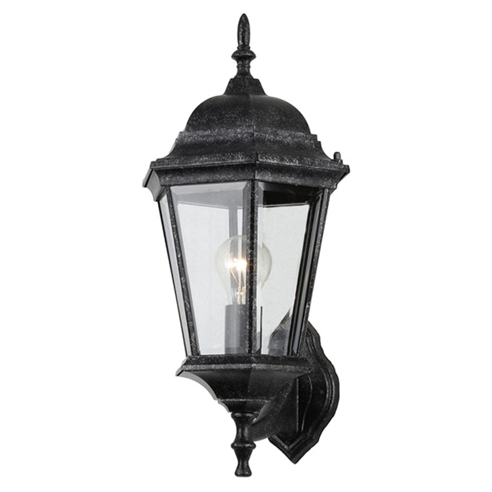 Lode Lighting Outdoor Wall Lights Junction Outdoor Wall Light Medium 1Lt Antique Black Lights-For-You 1001243