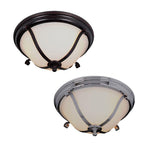 Lode Lighting Oyster Lights DALLAS 3LT SEMI OYSTER Lights-For-You