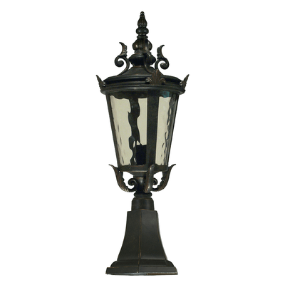 Lode Lighting Pillar Mount Albany Small Pillar Mount Antique Bronze Lights-For-You 1000029